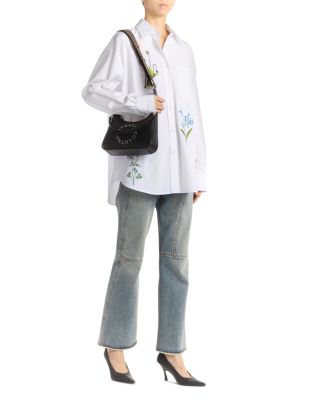 Logo Hobo Shoulder Bag