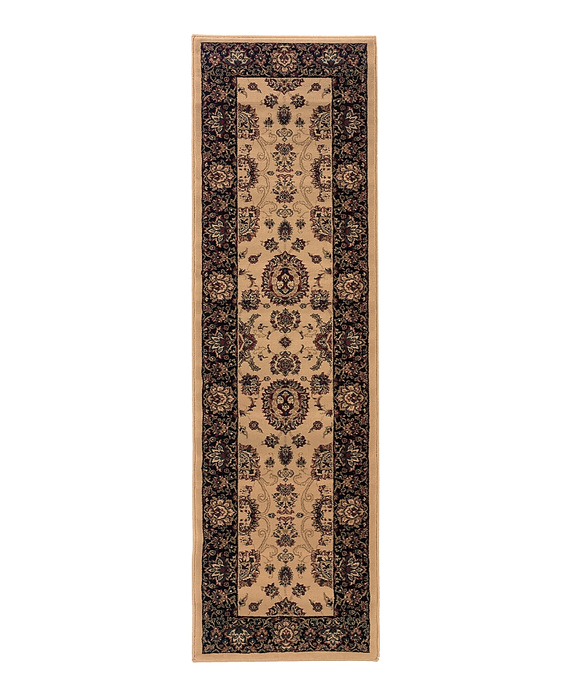 Oriental Weavers Ariana 130/7 Runner Area Rug 2'3 X 7'9 In Brown