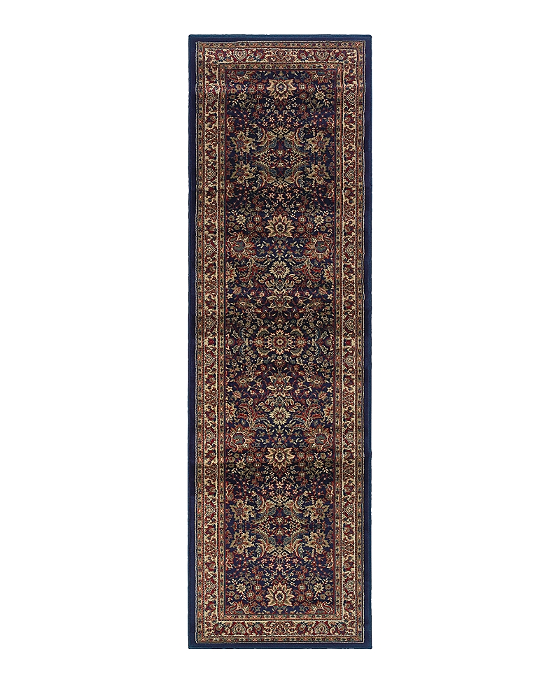 Oriental Weavers Ariana 113b Runner Area Rug 2'3 X 7'9 In Black