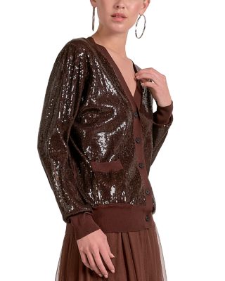 Relaxed V Neck Cardigan