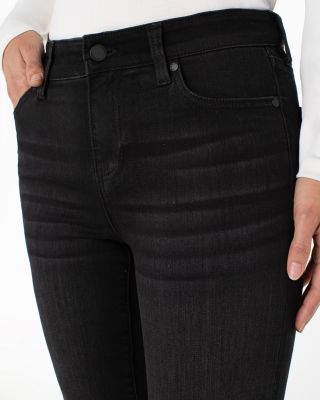 Hannah High Rise Flare Jeans in Heron Lake