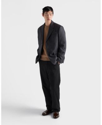 Men's Brushed Leather Loafers