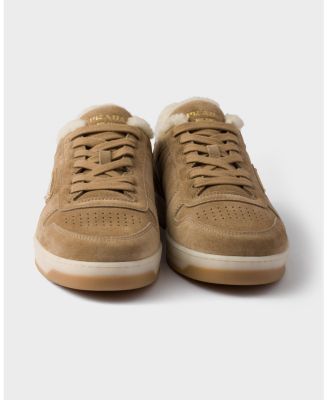 Men's Suede and Re-Nylon Sneakers