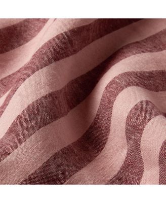 Pembroke Stripe Linen Flat Sheet, Full