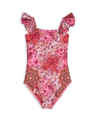 Girls' Ruby One Piece Swimsuit - Little Kid, Big Kid