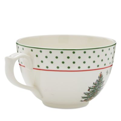 Christmas Tree Polka Dot Jumbo Cup