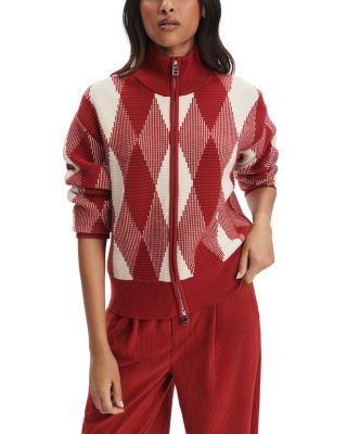 Karina Jacquard Knit Jacket