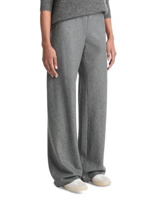 High Rise Wool Blend Pants