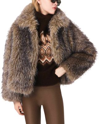 Gastonita Faux Fur Coat