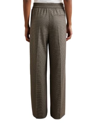 Tarley Side Stripe Check Pants
