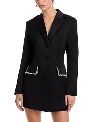 cocktail dresses with jackets Short Tweed Party Dress Short Sleeve Jacket White/Multi / 4 its intricate embroidery catching the light at every turn Can You Wear Anything Over