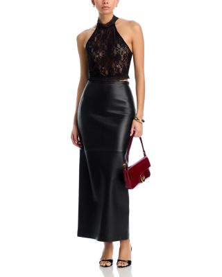 Judy Lace Halter Top