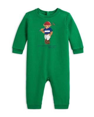 Boys' Polo Bear Fleece Coverall - Baby