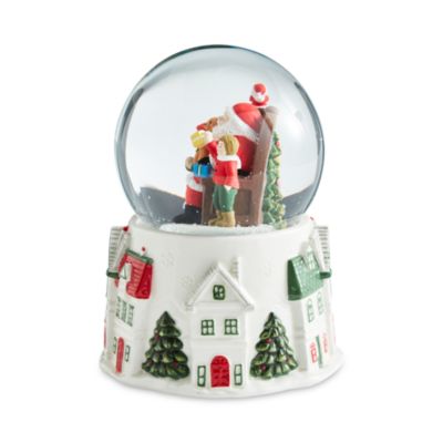 Christmas Tree Christmas Village Snow Globe