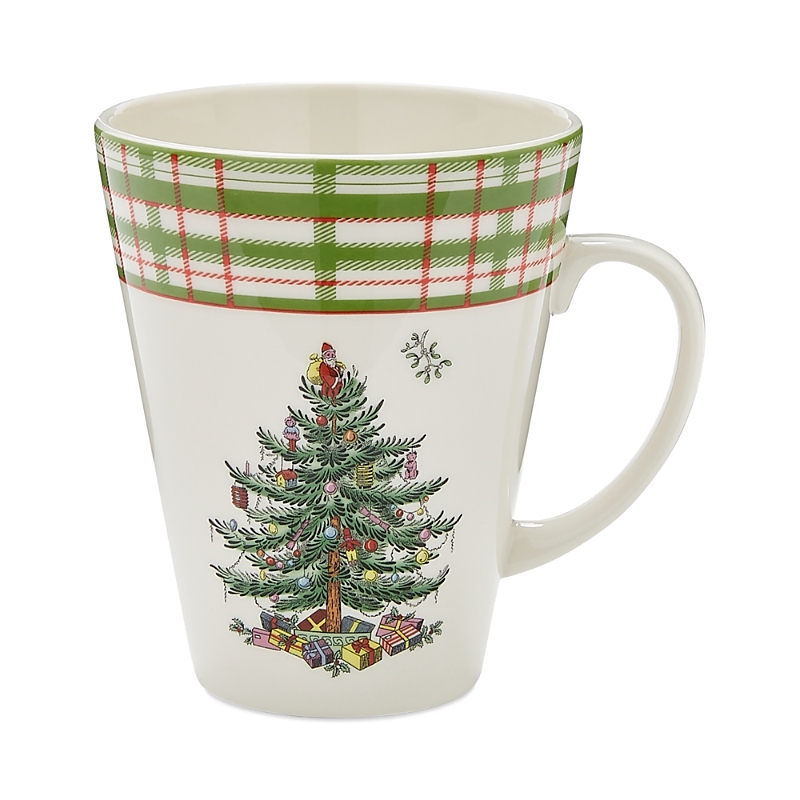 Spode Christmas Tree Annual Mandarin Mug In Green