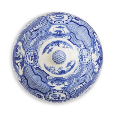 Blue Room Gothic Castle Ginger Jar