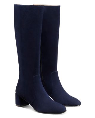 Women's Maeve Suede Knee High Zip Boots