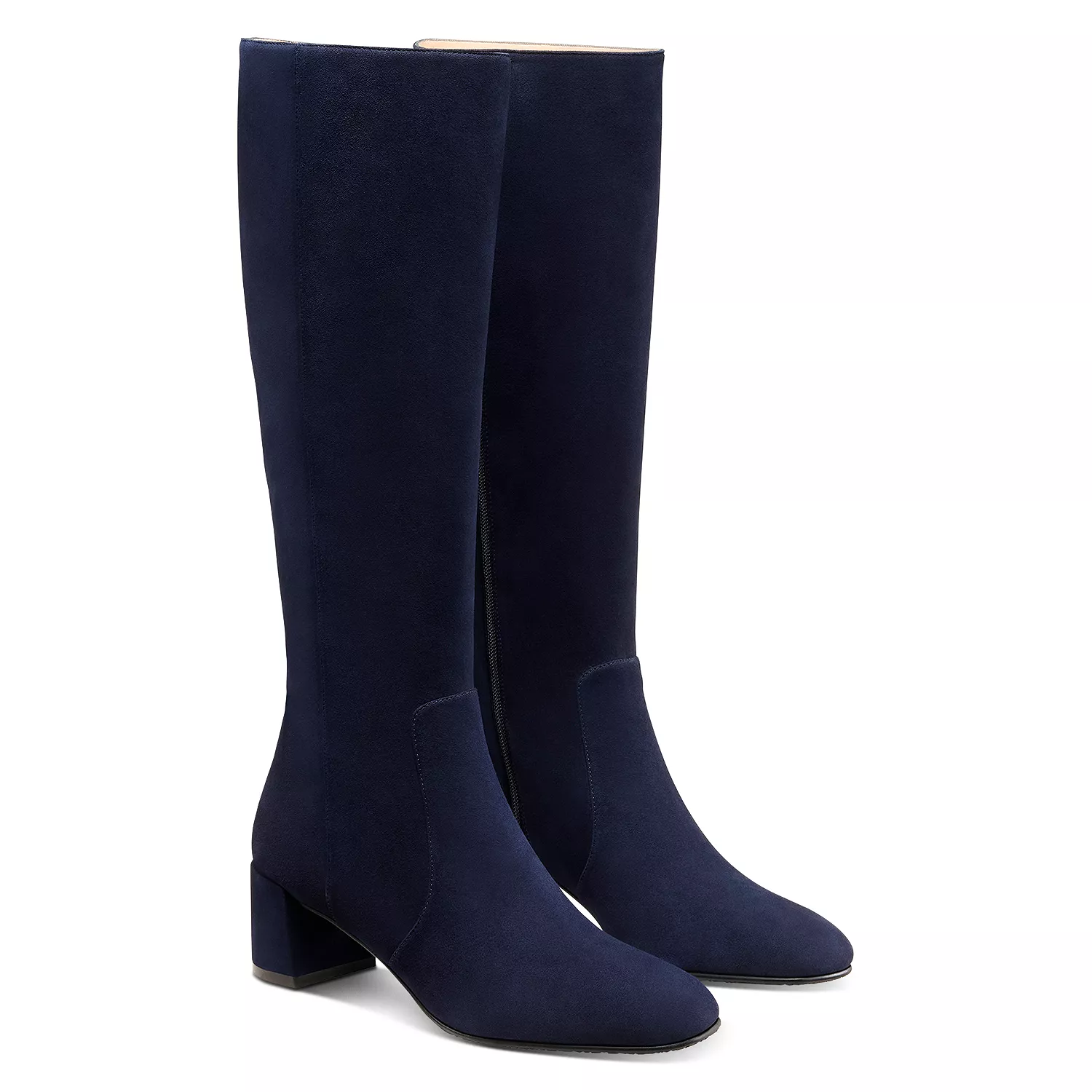 Designer shoes displayed elegantly