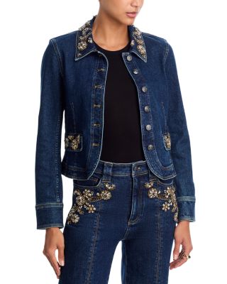 Crystal Ivy Embellished Reve Jacket & Crystal Ivy Embellished Jeans in Fontaine Multi