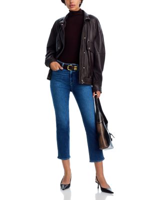 Petite Cindy High Rise Straight Jeans in Arpeggio