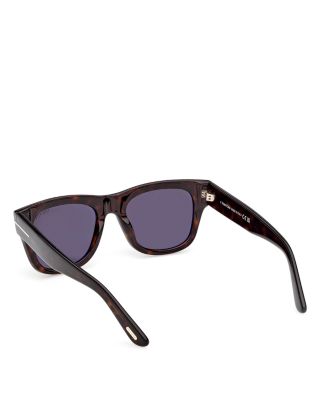Finn Rectangular Sunglasses, 53mm