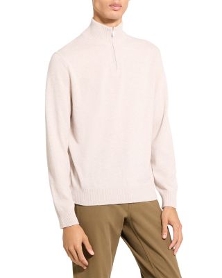 Hilles Cashmere Quarter Zip Sweater
