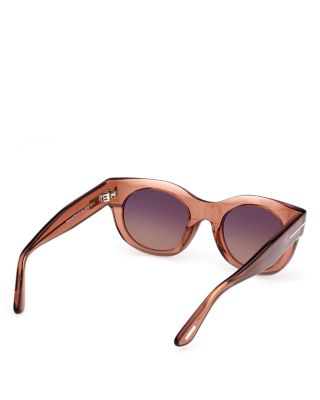 Marine Round Sunglasses, 50mm