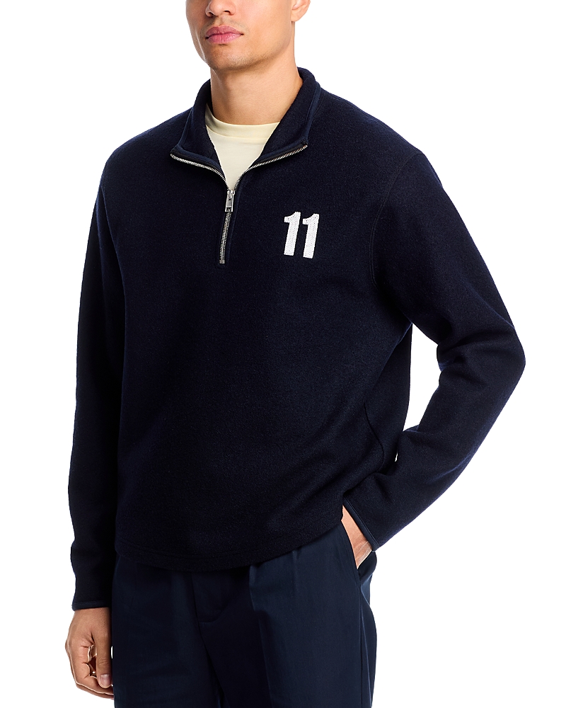 Frame X The Society Archive Wool & Nylon Anorak In Blue