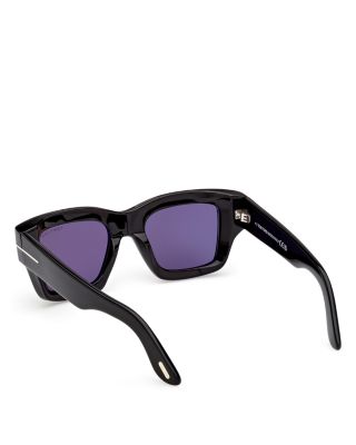 Ilias Square Sunglasses, 50mm