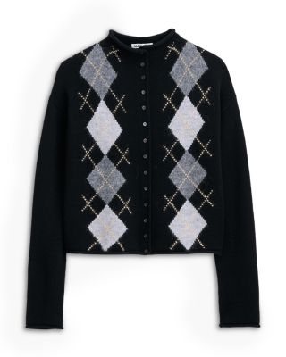 Taylor Argyle Cardigan Sweater 