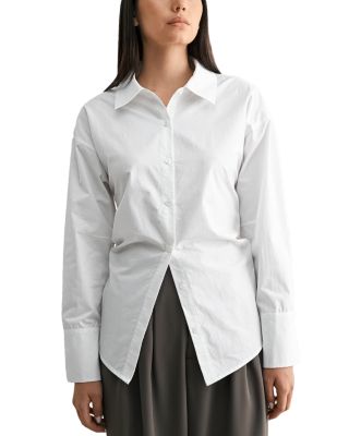 Back Tie Long Sleeve Shirt