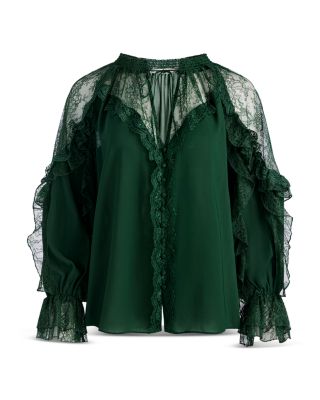 Aleena Lace Inset Blouse