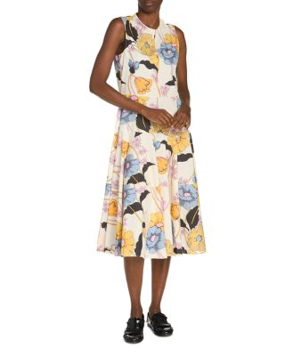 Sleeveless Midi Dress  