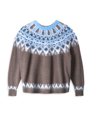 Zane Crewneck Fair Isle Sweater