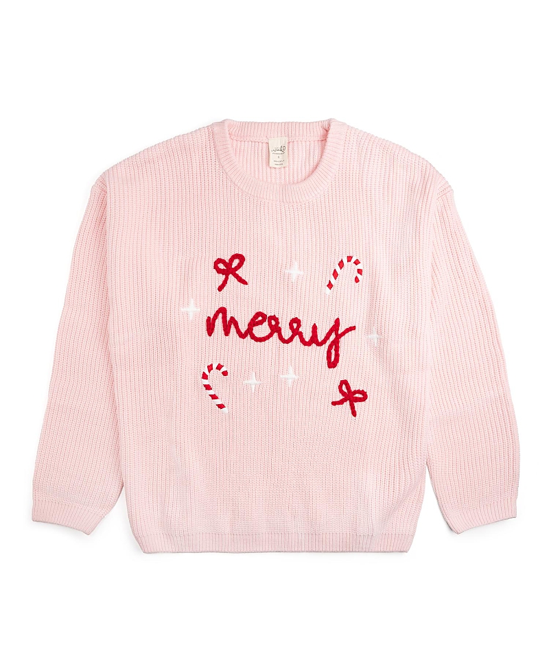 Sweet Wink Sweater In Pink