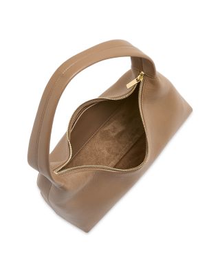 Candy Leather Baguette Bag