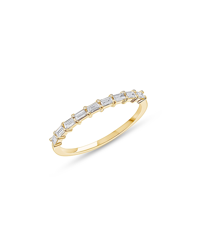 Lana Jewelry Baguette Diamond Stack Ring