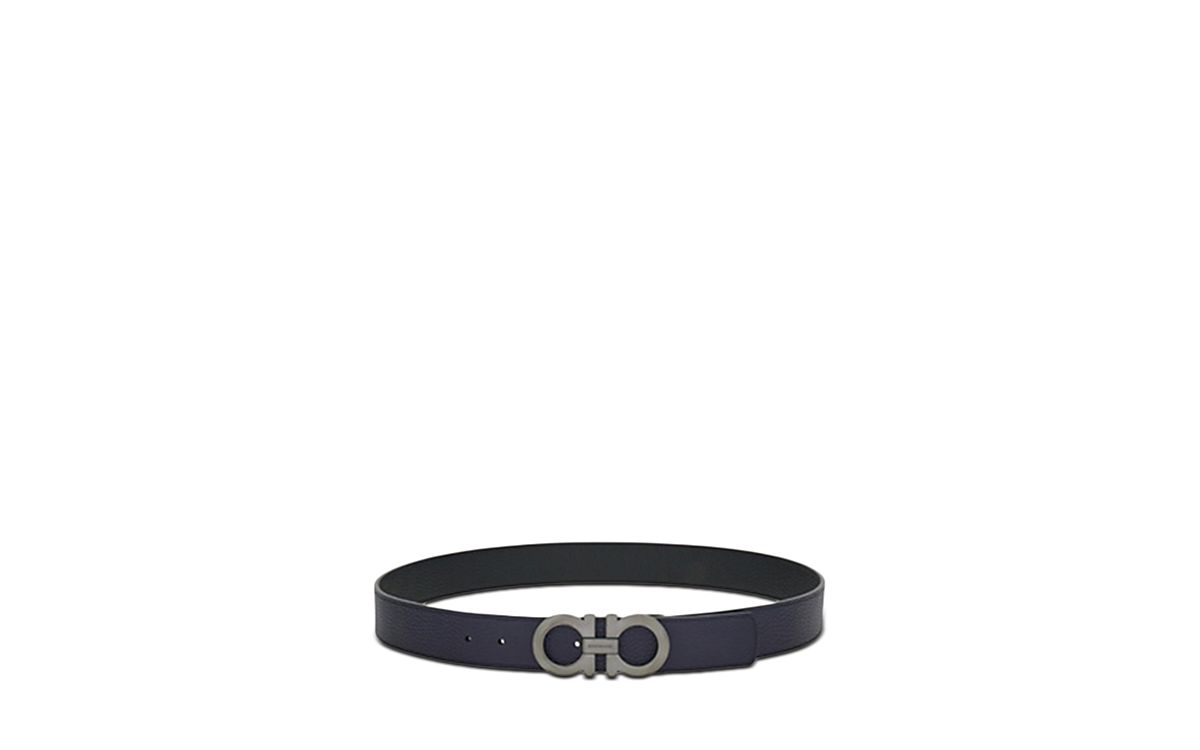 Ferragamo Men's Reversible Leather Belt