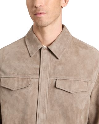Wilbur Suede Shirt Jacket