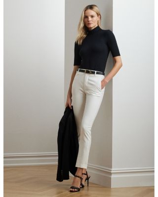 Elbow-Sleeve Turtleneck