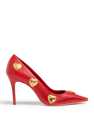 Women's Luna Metal Hearts Pumps