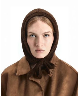  Upcycled Alpaca Wool Small Tie Balaclava