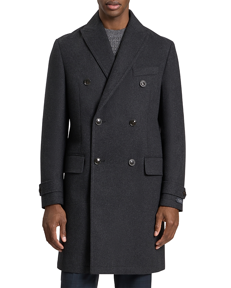 Ted Baker Winthrop Coat In Black