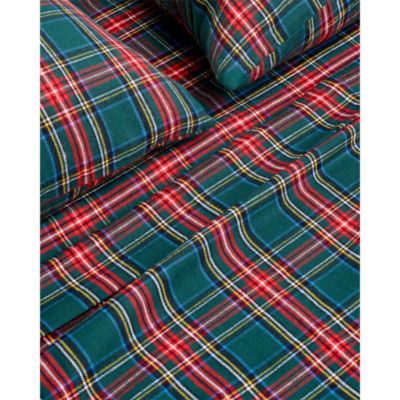 Tartan Flannel Sheet Set