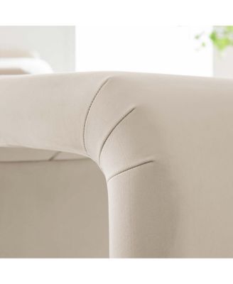 Koda Performance Velvet Waterfall Stool