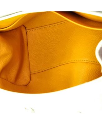 Mini Saigon Top Handle Bag Coated Canvas with Leather