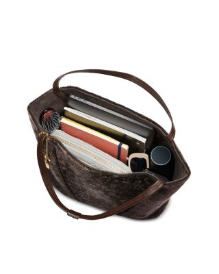 Spin Large Shearling Tote