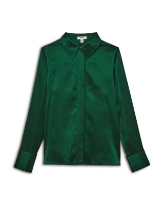 Ameira Silk Satin Shirt