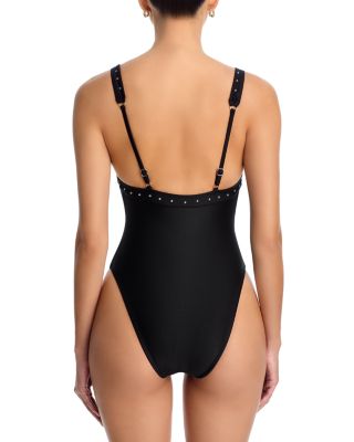 Studded One Piece Swimsuit - Exclusive
