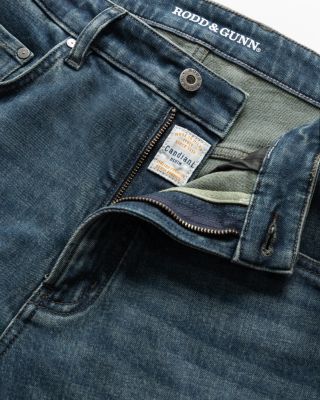 Kurow Relaxed Fit Jeans in Mid Blue